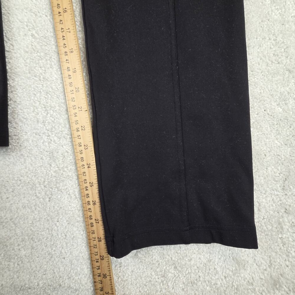 Athleta Delancy Cargo Pants Womens M Black High Rise Pockets Slim Fit Stretch - Picture 6 of 9